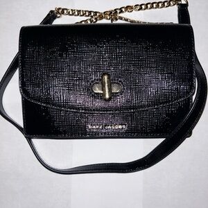 Marc Jacobs Patent Leather Crossbody Bag.